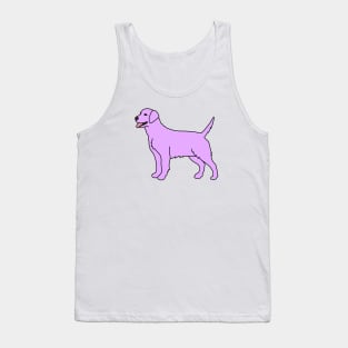 Violet Labrador Tank Top